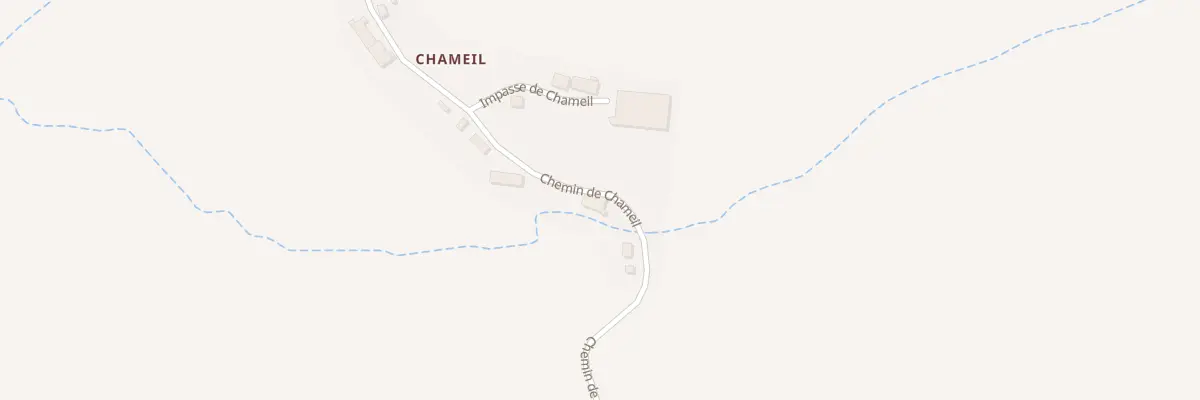 Plan du 5182 Chameil à Avèze