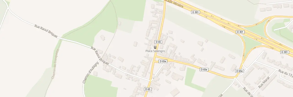 Plan du 40 Rue Emile Zola à Hersin-Coupigny
