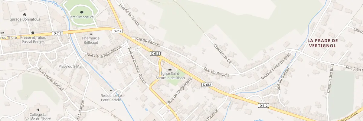 Plan du 105B Bd Carnot à Labastide-Rouairoux