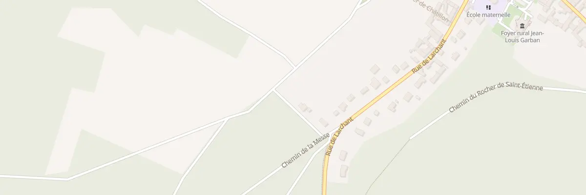Plan du 50 Rue de Larchant à Villiers-sous-Grez