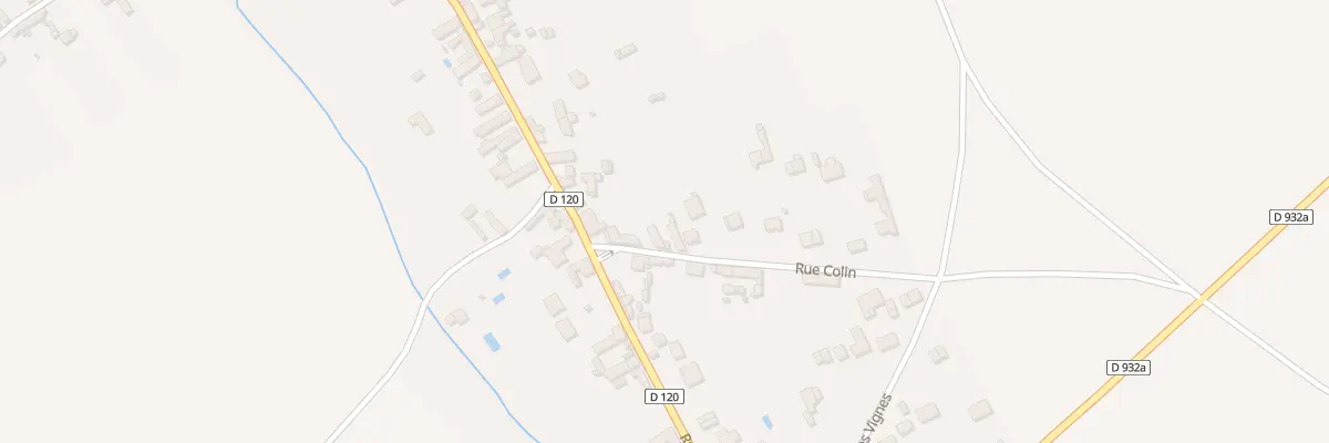 Plan du 6 Rue Colin à Villers-Saint-Frambourg-Ognon