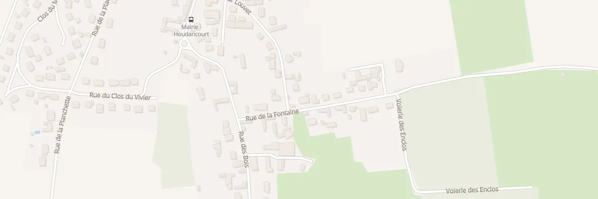 Plan du 3B Rue de la Fontaine à Houdancourt