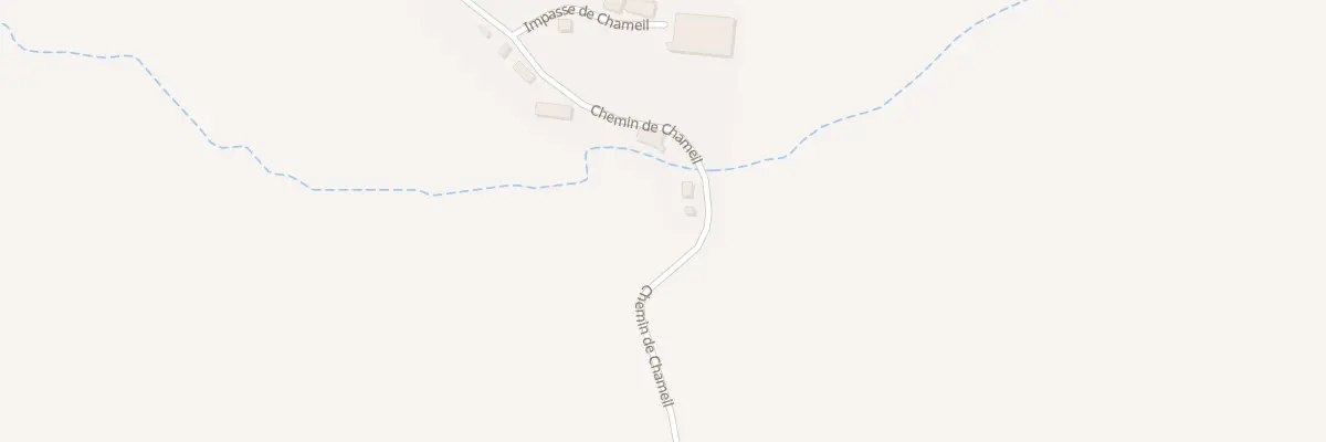 Plan du 5181 Chameil à Avèze