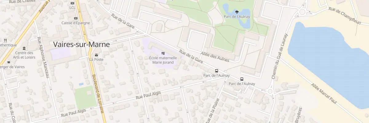 Plan du 48 Rue de la Gare à Vaires-sur-Marne
