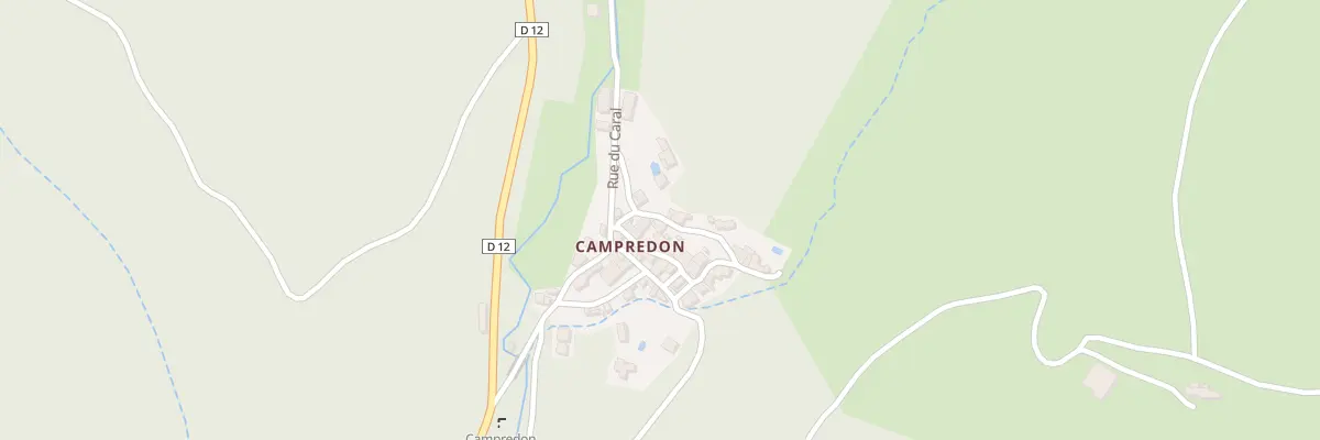 Plan du 333F Campredon à Ferrals-les-Montagnes