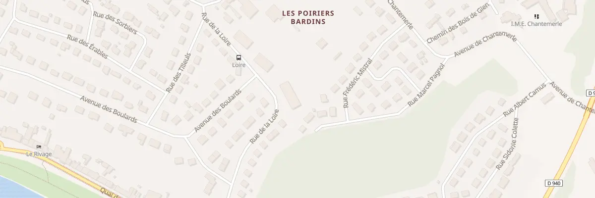 Plan du 22A Rue de la Loire à Gien