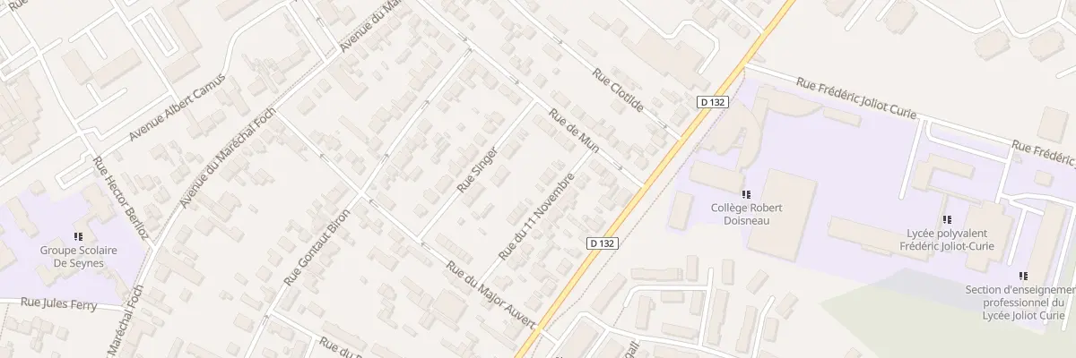 Plan du 48 Rue du 11 Novembre à Dammarie-les-Lys