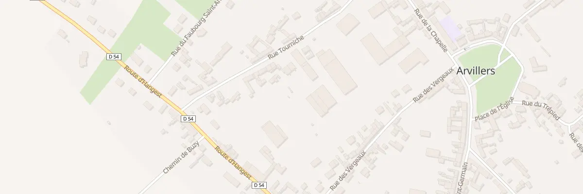 Plan du 13 Rue Tourniche à Arvillers