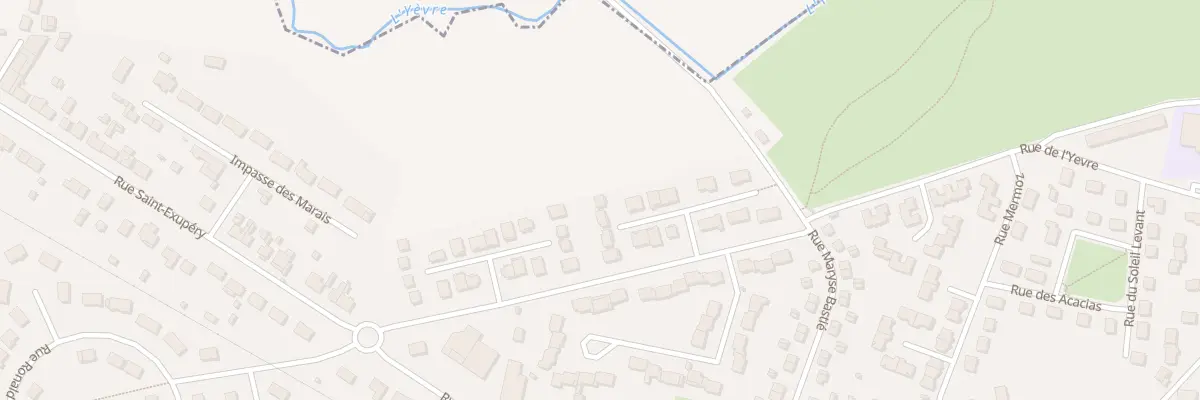Plan du 8 Rue Jean Marie Palau à Avord
