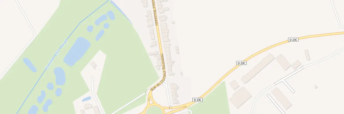 Plan du 187 Rue du Doc Rousseau à Merville