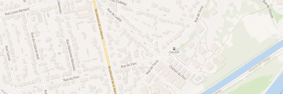 Plan du 36 Rue de Lagny à Vaires-sur-Marne
