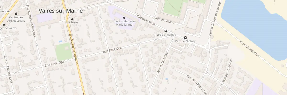 Plan du 1 Rue Jehan de Brie à Vaires-sur-Marne
