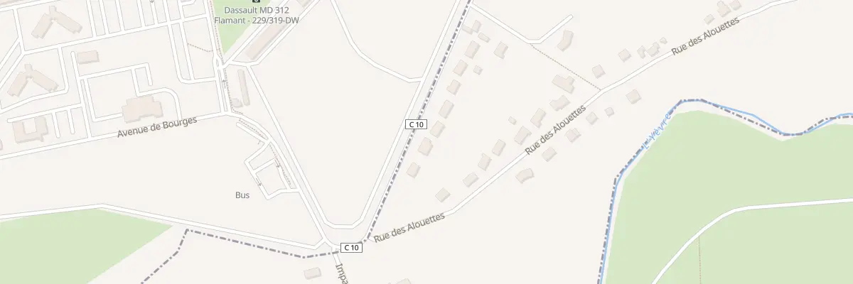 Plan du 47 Rue de la Caille à Farges-en-Septaine