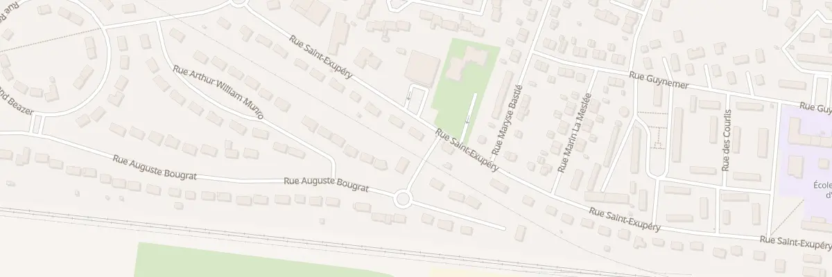 Plan du 53 Rue Saint Exupéry à Avord