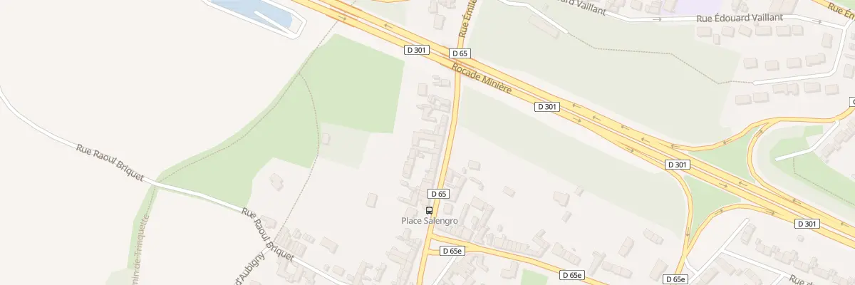 Plan du 26 Rue Emile Zola à Hersin-Coupigny