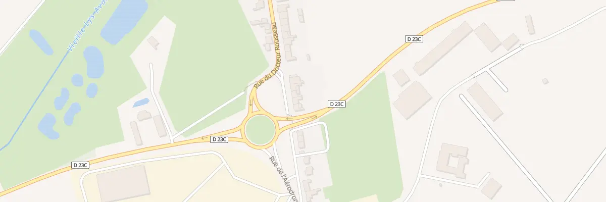 Plan du 203 Rue du Doc Rousseau à Merville