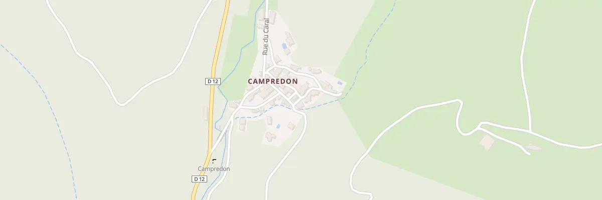 Plan du 5181F Campredon à Ferrals-les-Montagnes