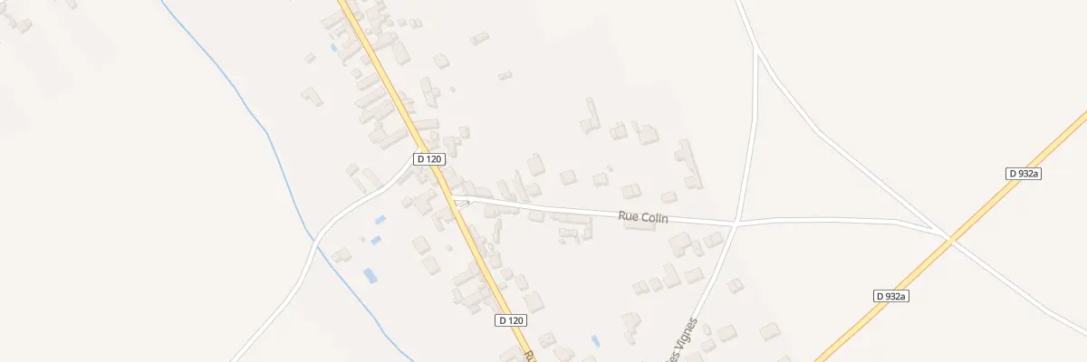 Plan du 8B Rue Colin à Villers-Saint-Frambourg-Ognon