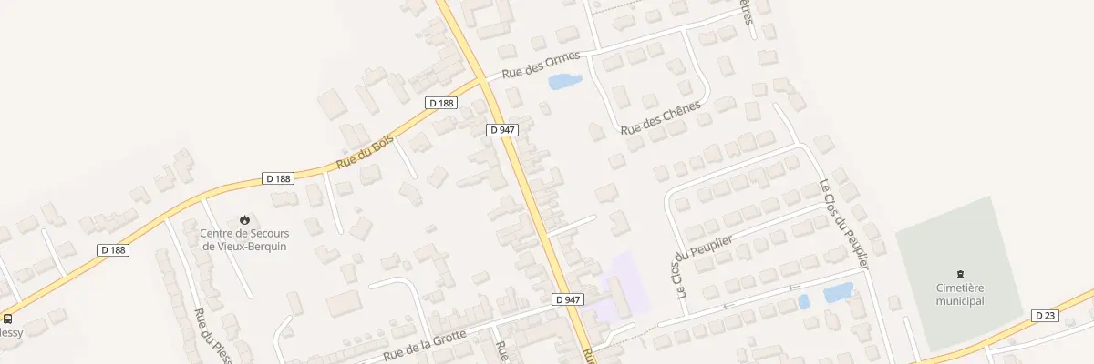 Plan du 54 Rue de la Gare à Vieux-Berquin