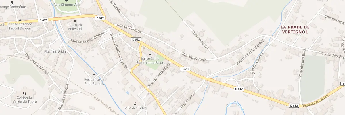 Plan du 115 Bd Carnot à Labastide-Rouairoux