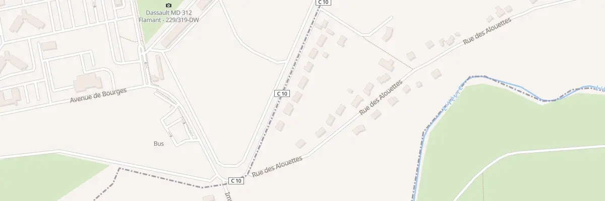 Plan du 45 Rue de la Caille à Farges-en-Septaine
