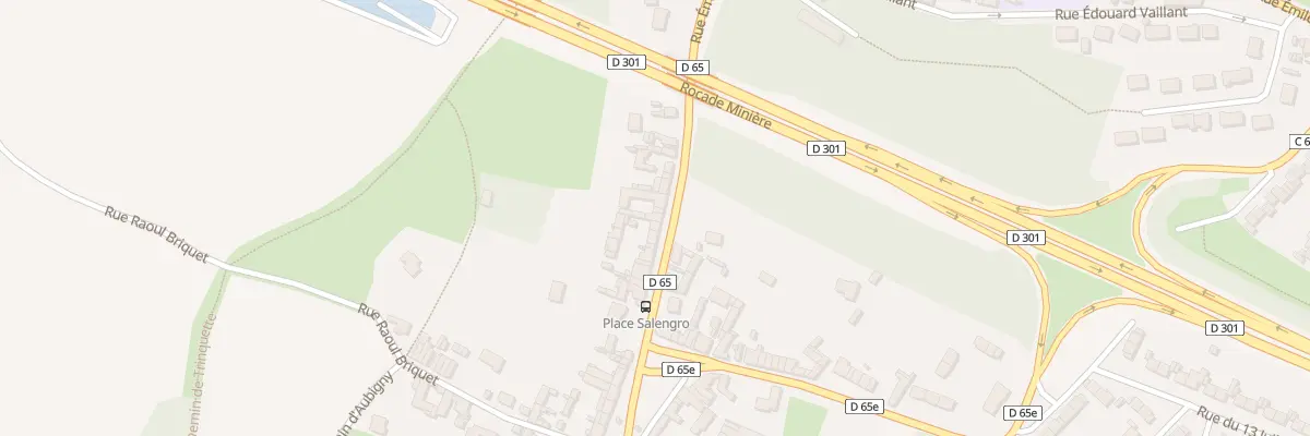 Plan du 28 Rue Emile Zola à Hersin-Coupigny