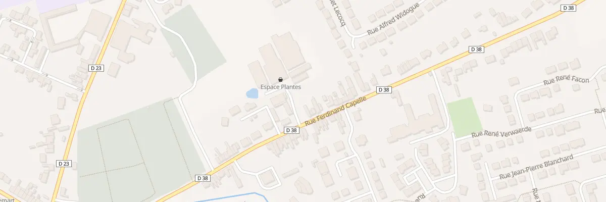 Plan du 37 Rue Ferdinand Capelle à Merville