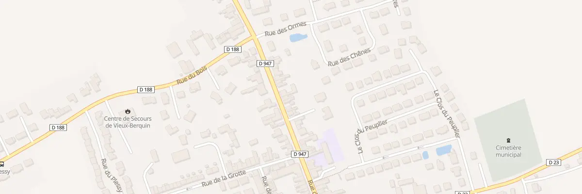 Plan du 52 Rue de la Gare à Vieux-Berquin