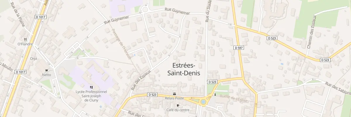 Plan du 14 Rue des Essieux à Estrées-Saint-Denis