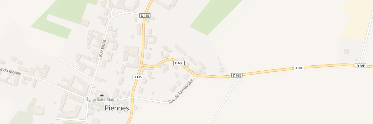 Plan du 7 Rue des Vierges à Piennes-Onvillers