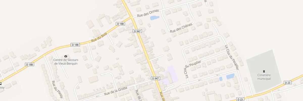 Plan du 50 Rue de la Gare à Vieux-Berquin