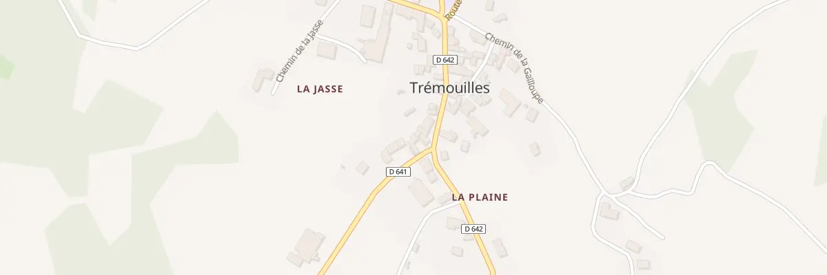 Plan du 5028 Tremouilles à Trémouilles