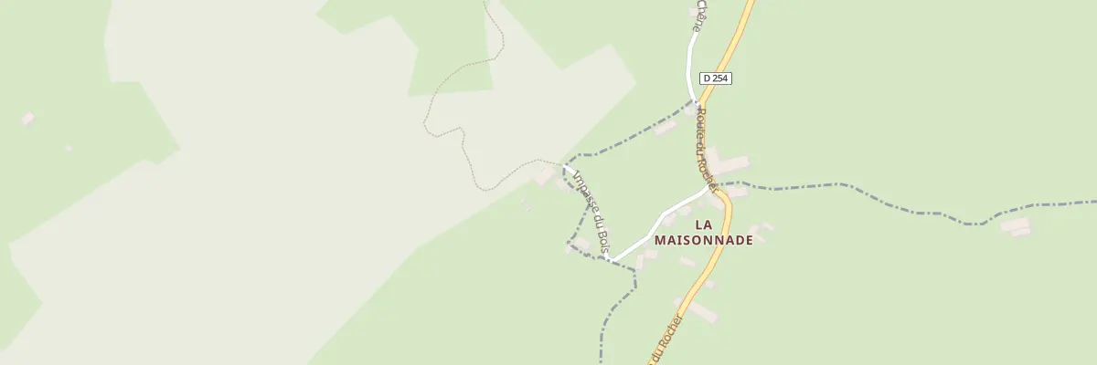 Plan du 5047 La Maisonnade à Badailhac