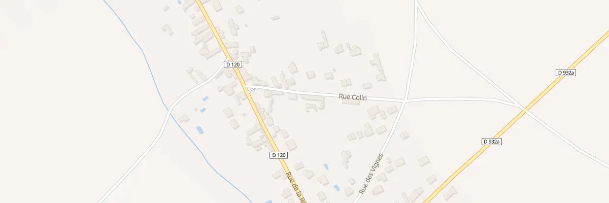 Plan du 5 Rue Colin à Villers-Saint-Frambourg-Ognon