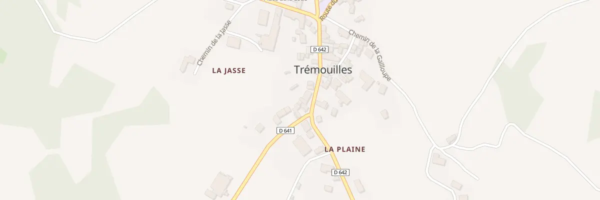 Plan du 5029 Tremouilles à Trémouilles