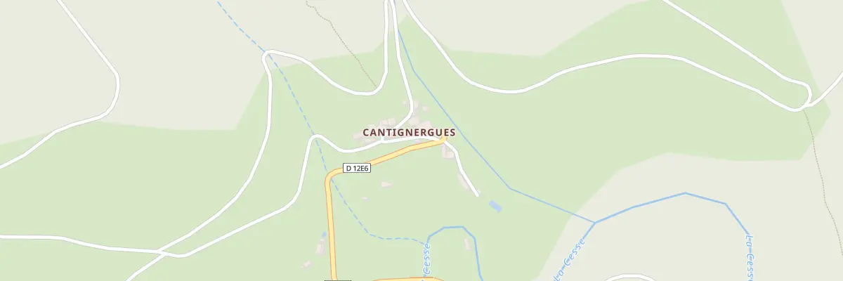 Plan du 5636F Ham de Cantignergues à La Livinière