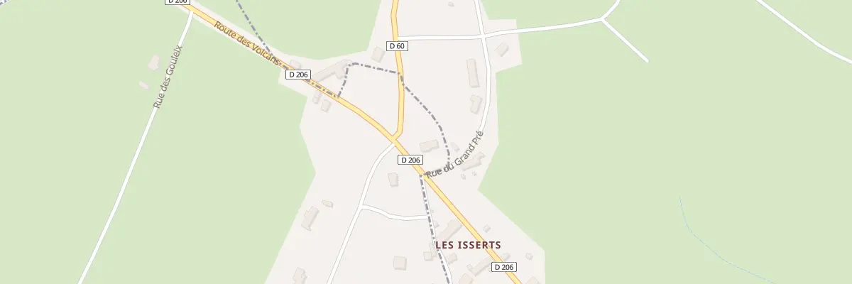 Plan du 5054 Les Fourches à Landogne