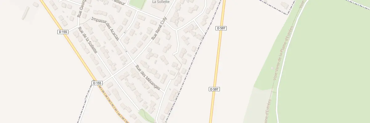 Plan du 8 All des Hirondelles à Estrées-Saint-Denis