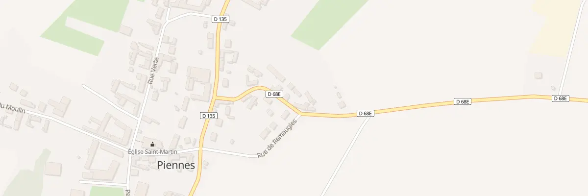 Plan du 9 Rue des Vierges à Piennes-Onvillers