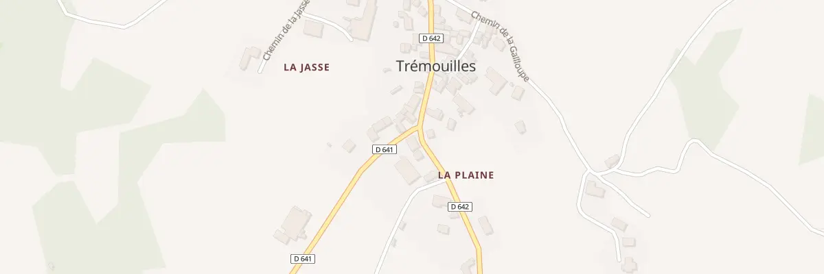 Plan du 5019 Tremouilles à Trémouilles