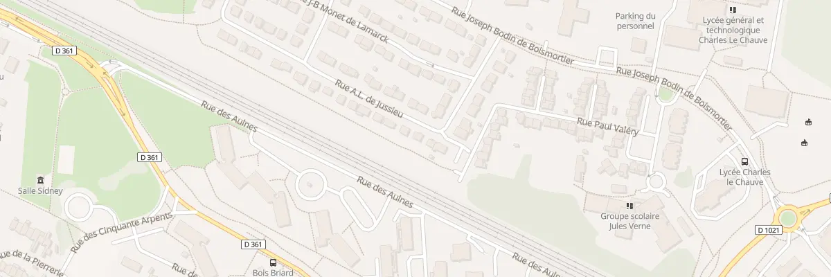 Plan du 20 Rue de Jussieu à Roissy-en-Brie