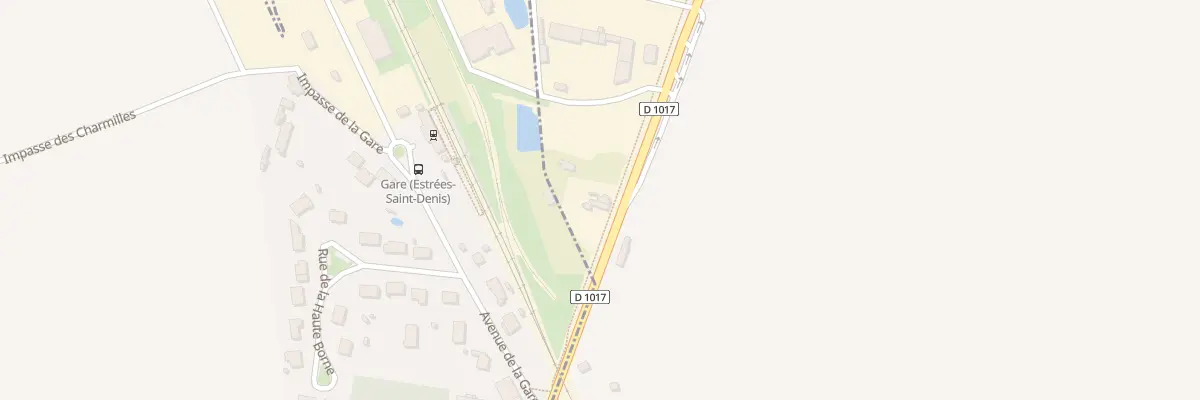 Plan du 209 N Route Nationale 17 à Francières