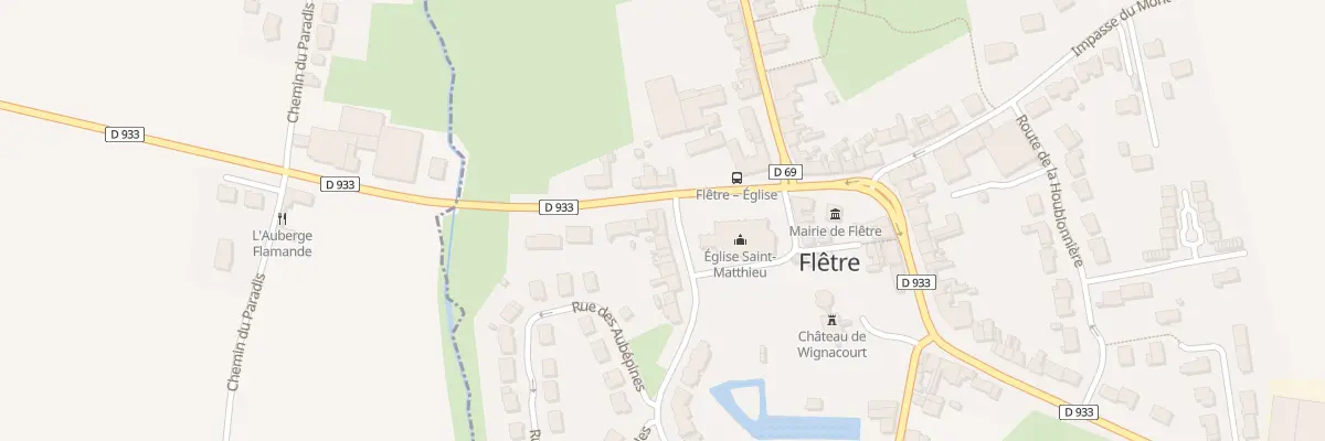 Plan du 721 Rue Nationale à Flêtre