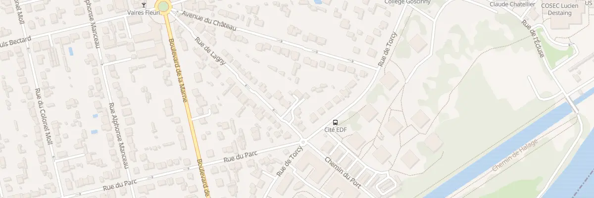 Plan du 35 Rue de Lagny à Vaires-sur-Marne
