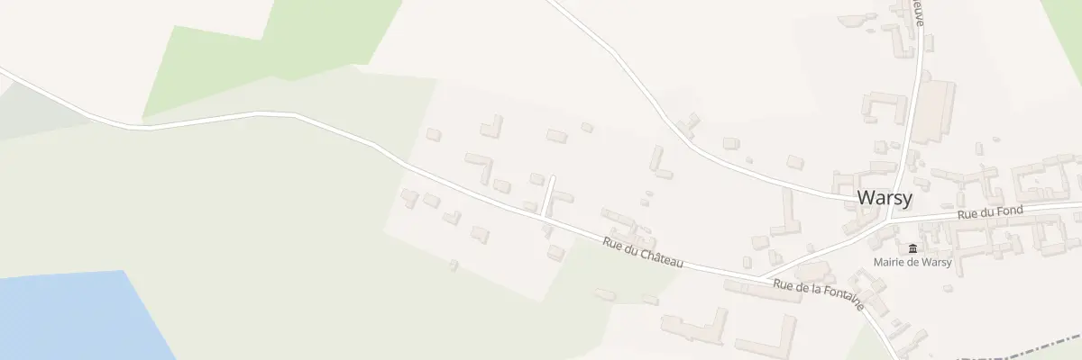 Plan du 18 Rue du Chateau à Warsy