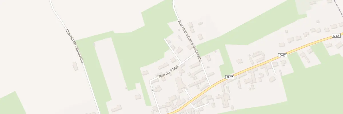 Plan du 9 Rue du Huit Mai à Simencourt