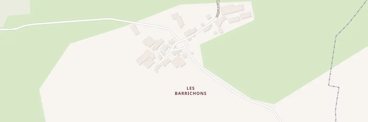 Plan du 5040 Les Barrichons à Sauvagnat