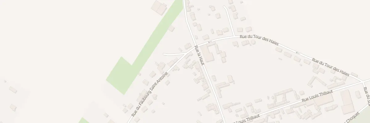 Plan du 21 Rue La-haut à Arvillers