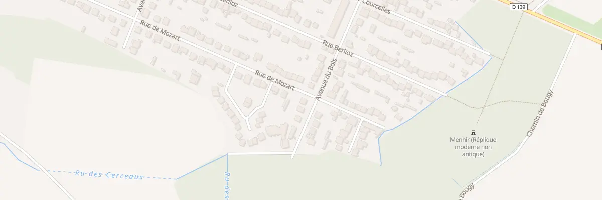 Plan du 38 Av du Bois à Mitry-Mory
