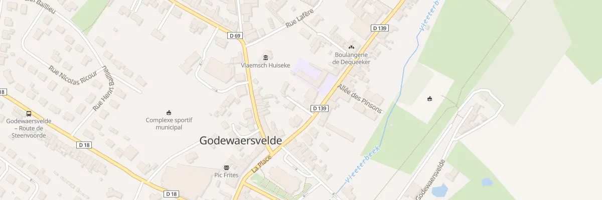 Plan du 79 Rue de Boeschepe à Godewaersvelde